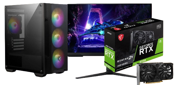 RYZEN 5 5500 | RTX 3050 | 16GB RAM | 500GB SSD