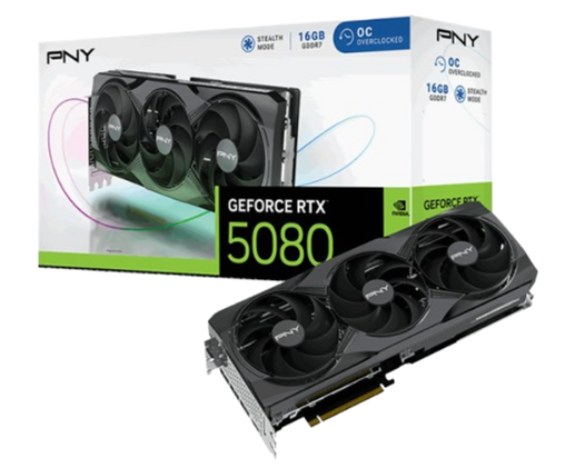 PNY GeForce RTX 5080 OC Triple Fan
