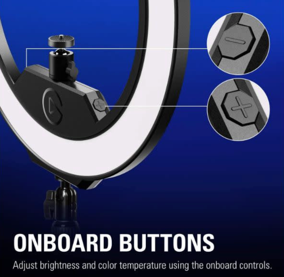 Corsair Elgato Ring Light - Premium 2500 lumens Light